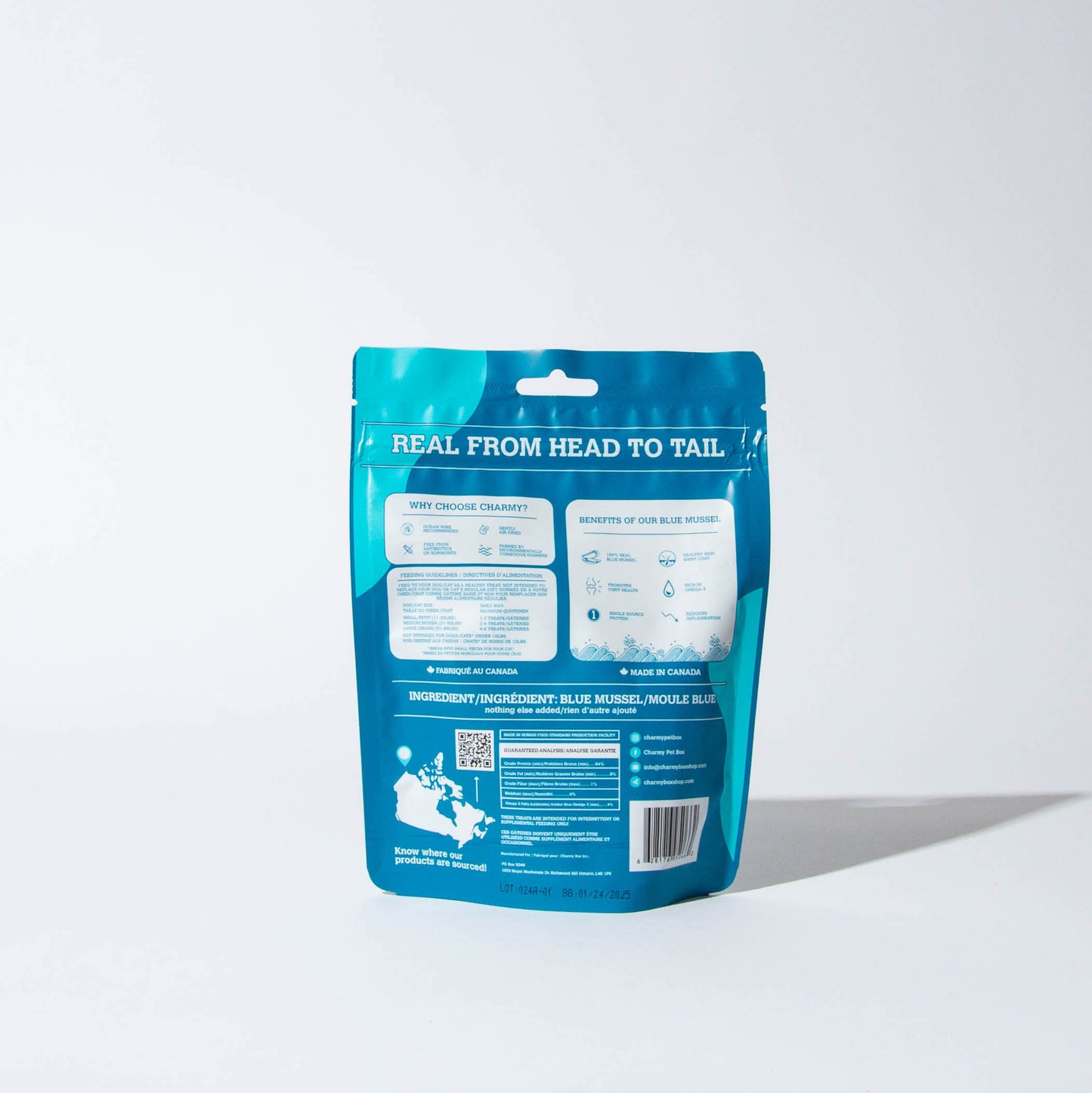 Treats for dogs & cats Blue Mussels