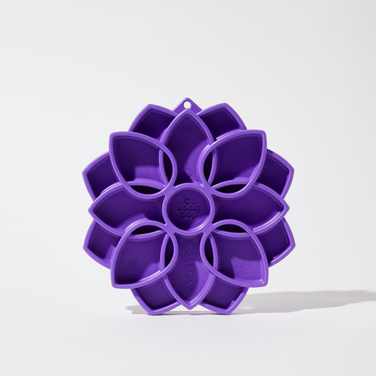 Purple Mandala Licking Tray