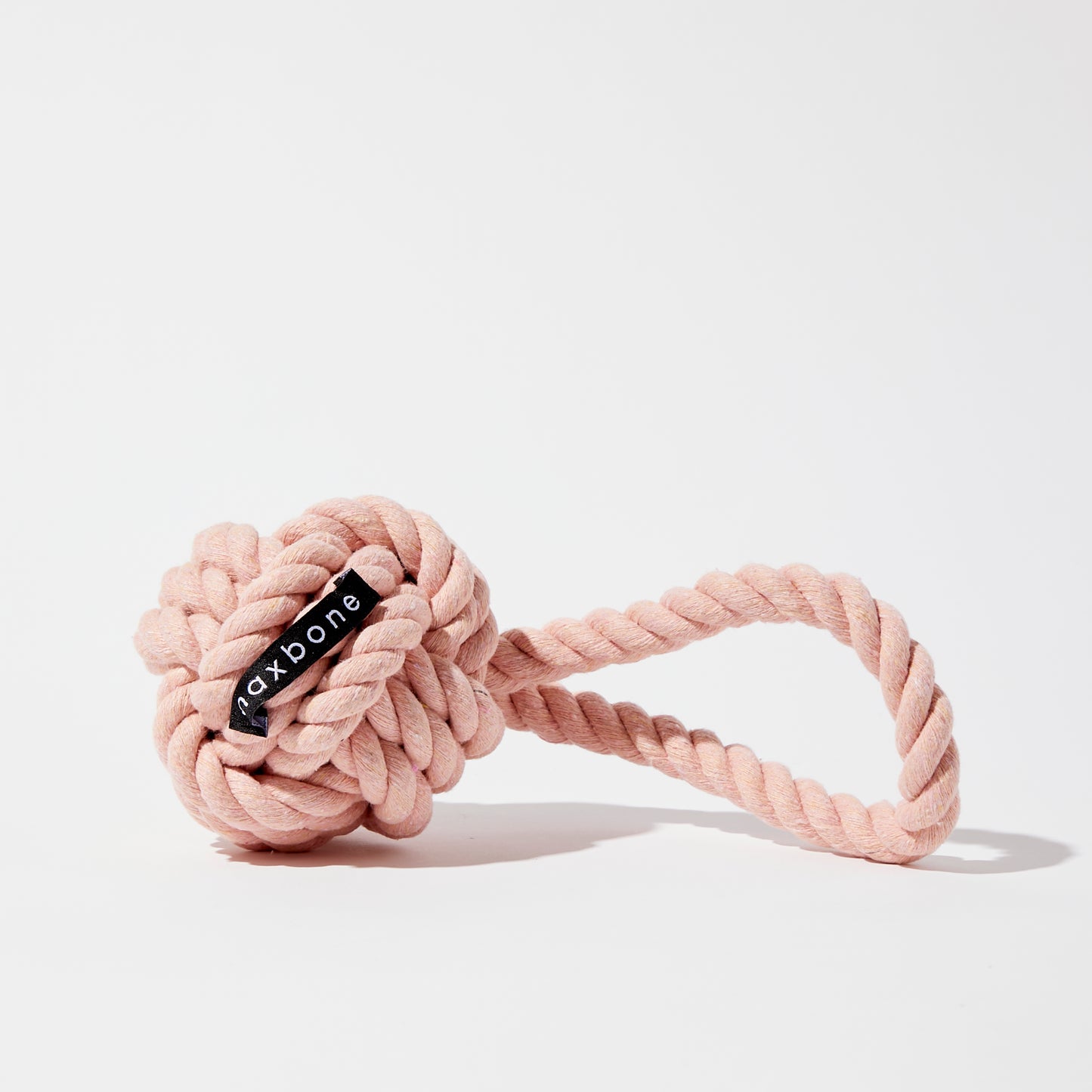Eco-Responsible Twisted Rope Ball Pink