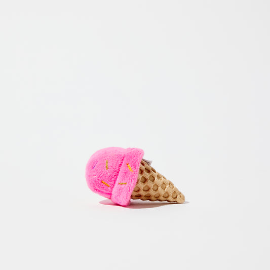 Jouet Cornet de crème glacé avec herbe à chat Gomme balloune