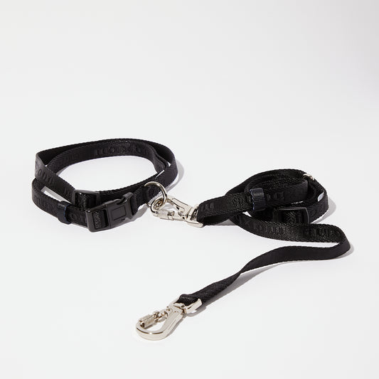 Hands-free Belt Leash Black